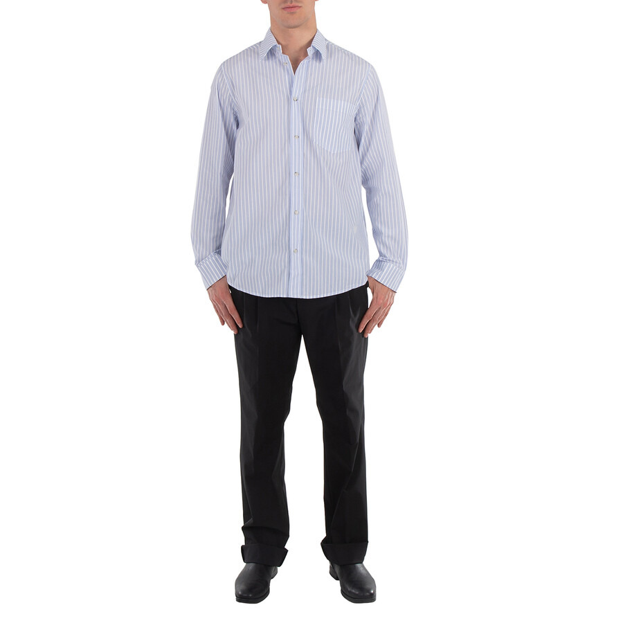 Nanushka Kaleb Cotton Long-Sleeve Striped Shirt - 6