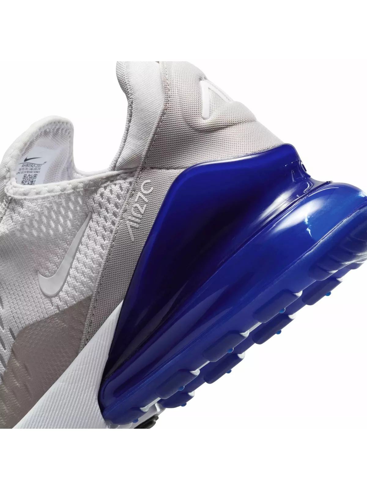 Air Max 270 "Vast Grey/College Grey/Racer Blue/Summit White" Men's Shoe - 8