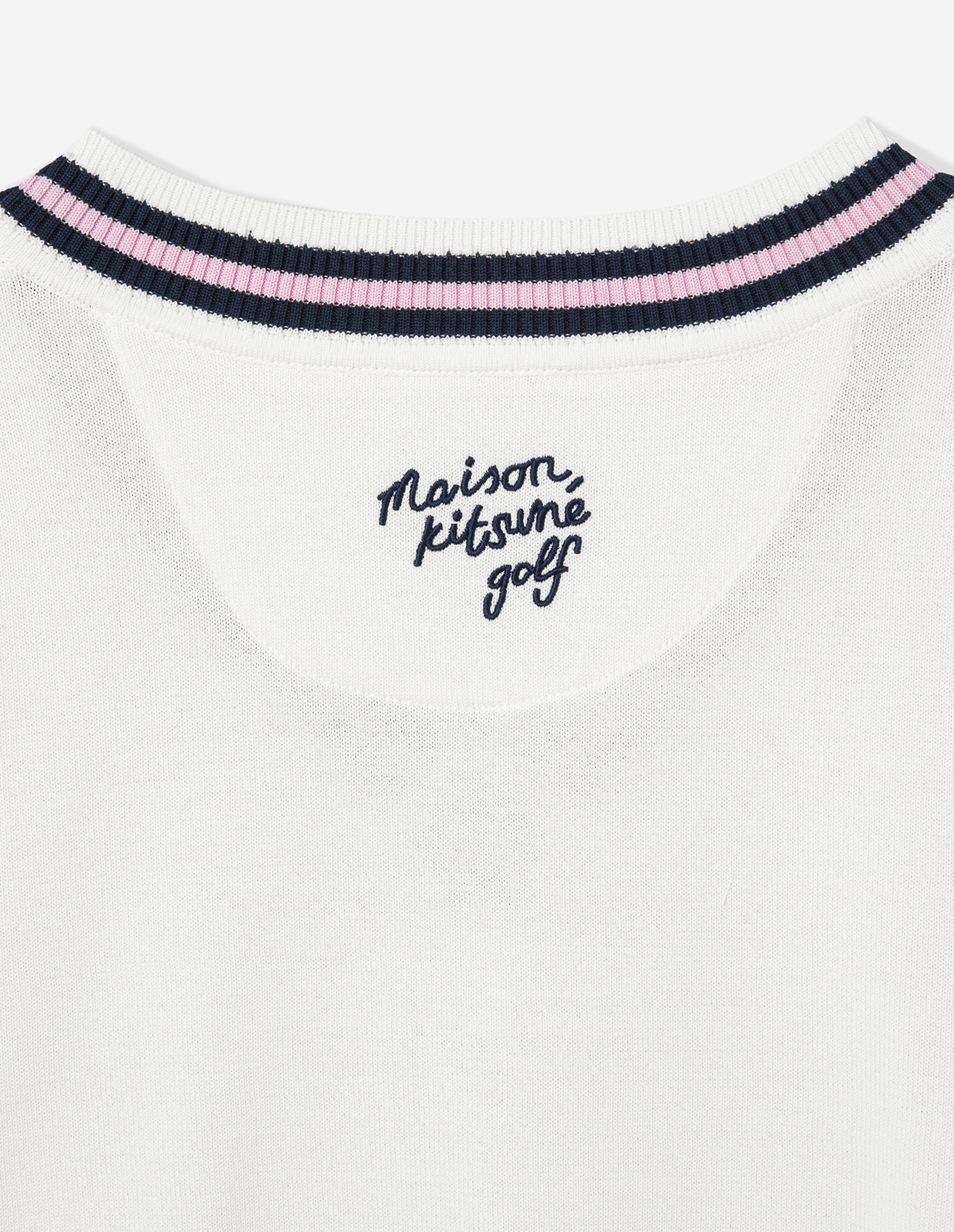 Women Crest Logo Vneck Pullover Sweater - 9