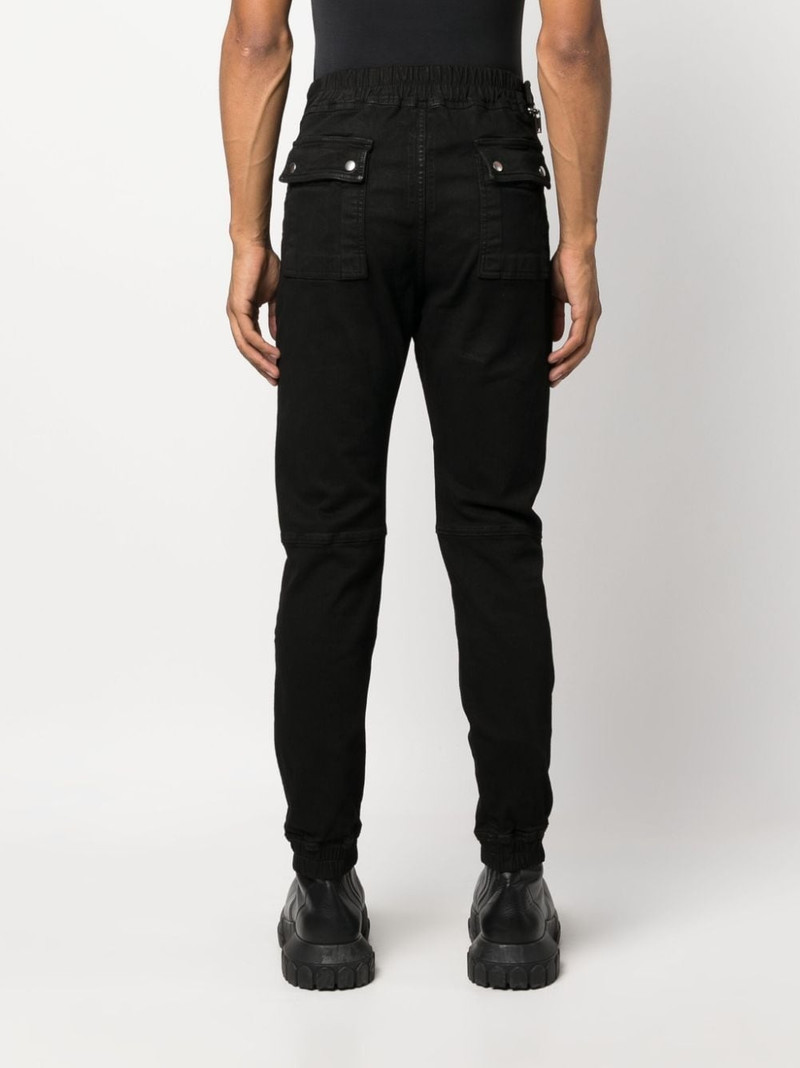 Aircut decorative-zip skinny joggers 4
