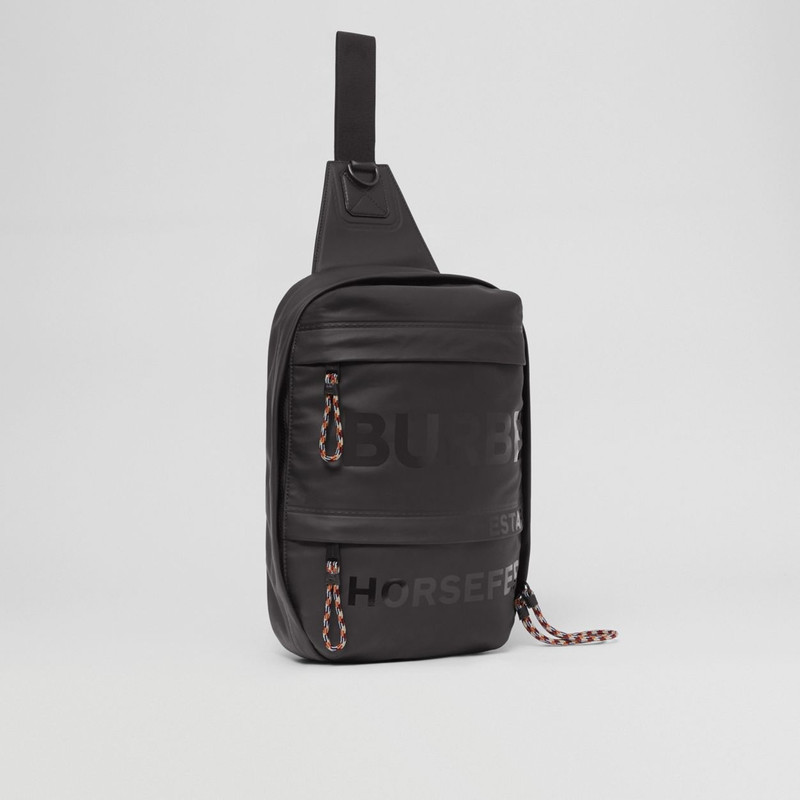 Horseferry Print Coated Canvas Backpack 8