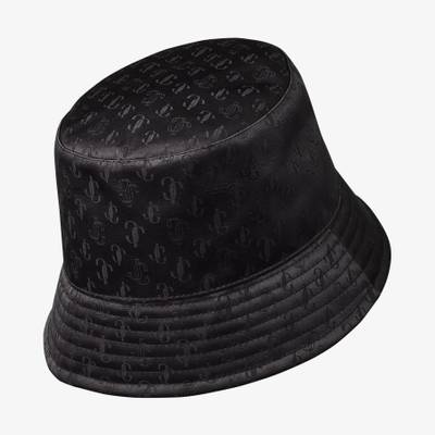JIMMY CHOO Renata
Black Cotton and Silk JC Monogram-Jacquard Bucket Hat outlook