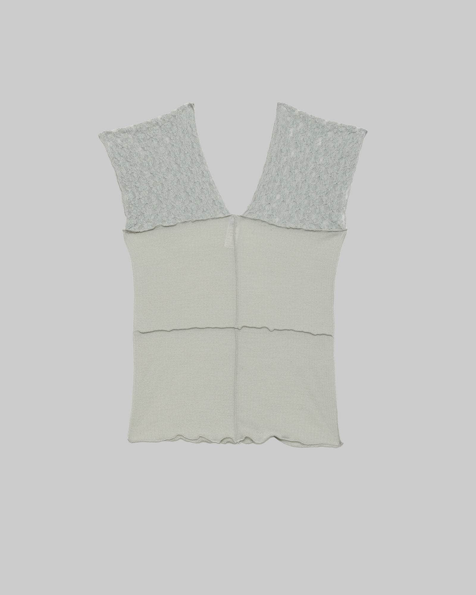 Nehru Tank - Lace & Wool - 6