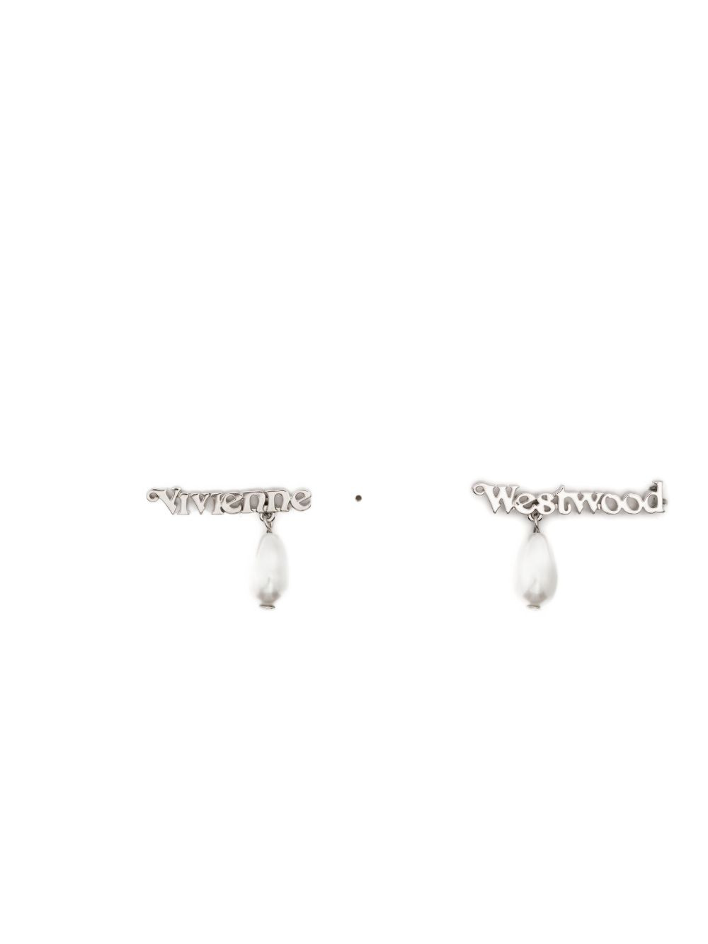 pearl embellished drop earrings - 1