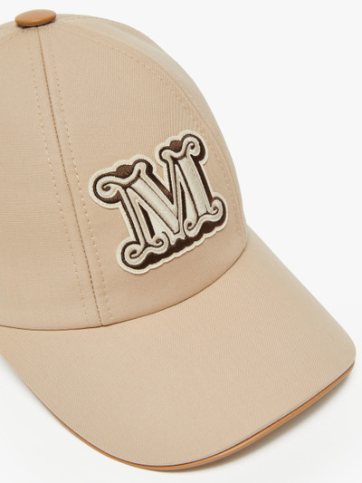 Max Mara LIBERO Baseball hat in water-resistant fabric outlook