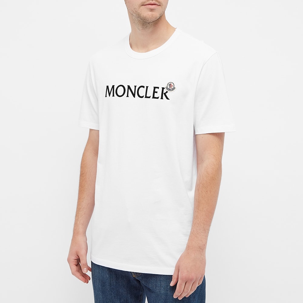 Moncler Text Logo Tee - 3