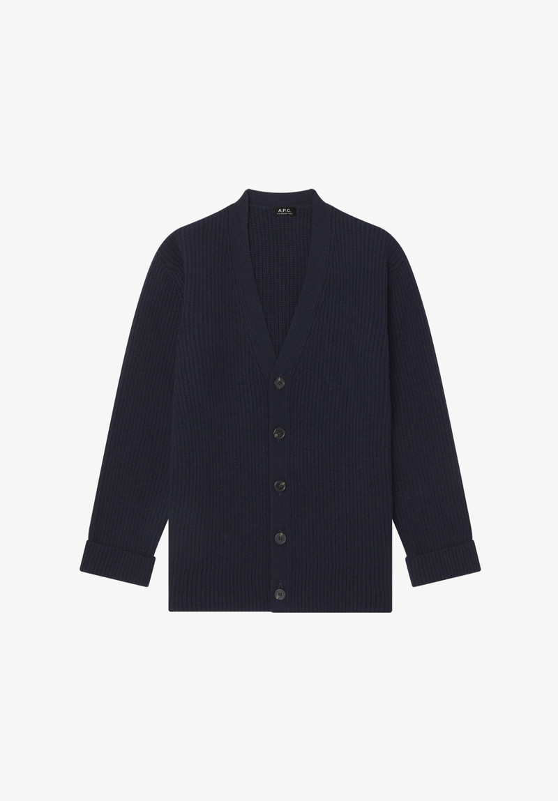 WOOL-CASHMERE UNISEX CARDIGAN 1