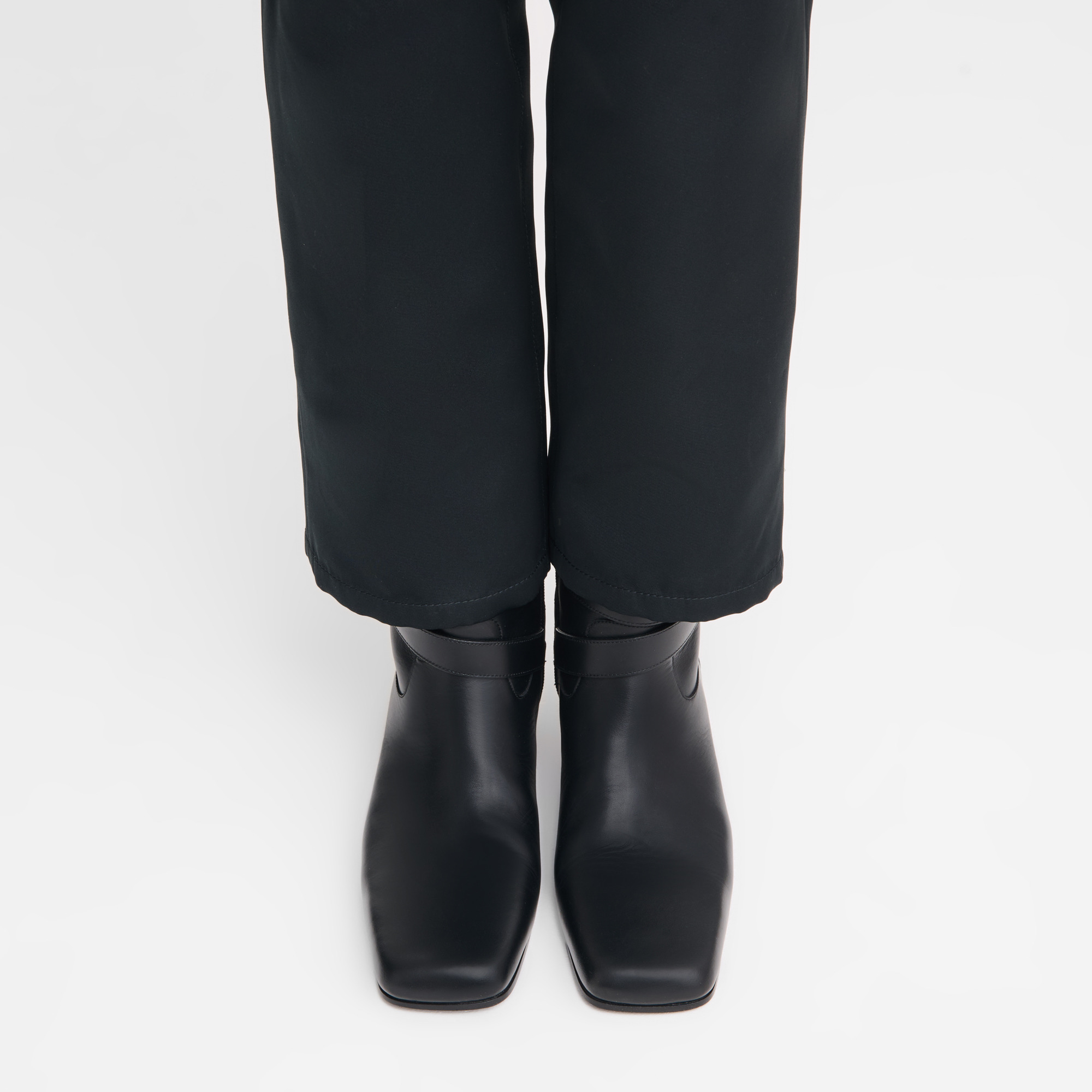 La Cavalière Heeled booties Black - Leather - 2
