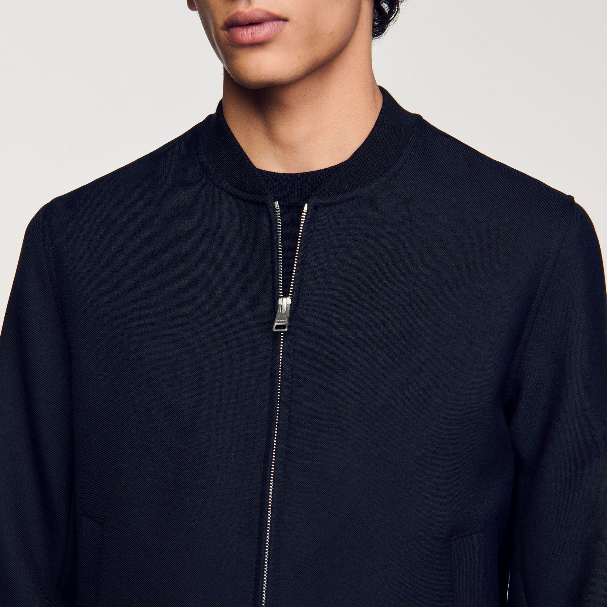 ZIP-UP VARSITY JACKET - 4