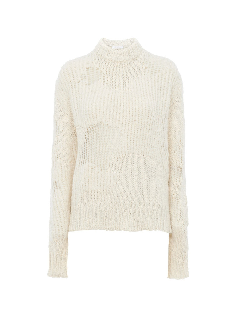 GENEROUS MOCK-NECK SWEATER 1
