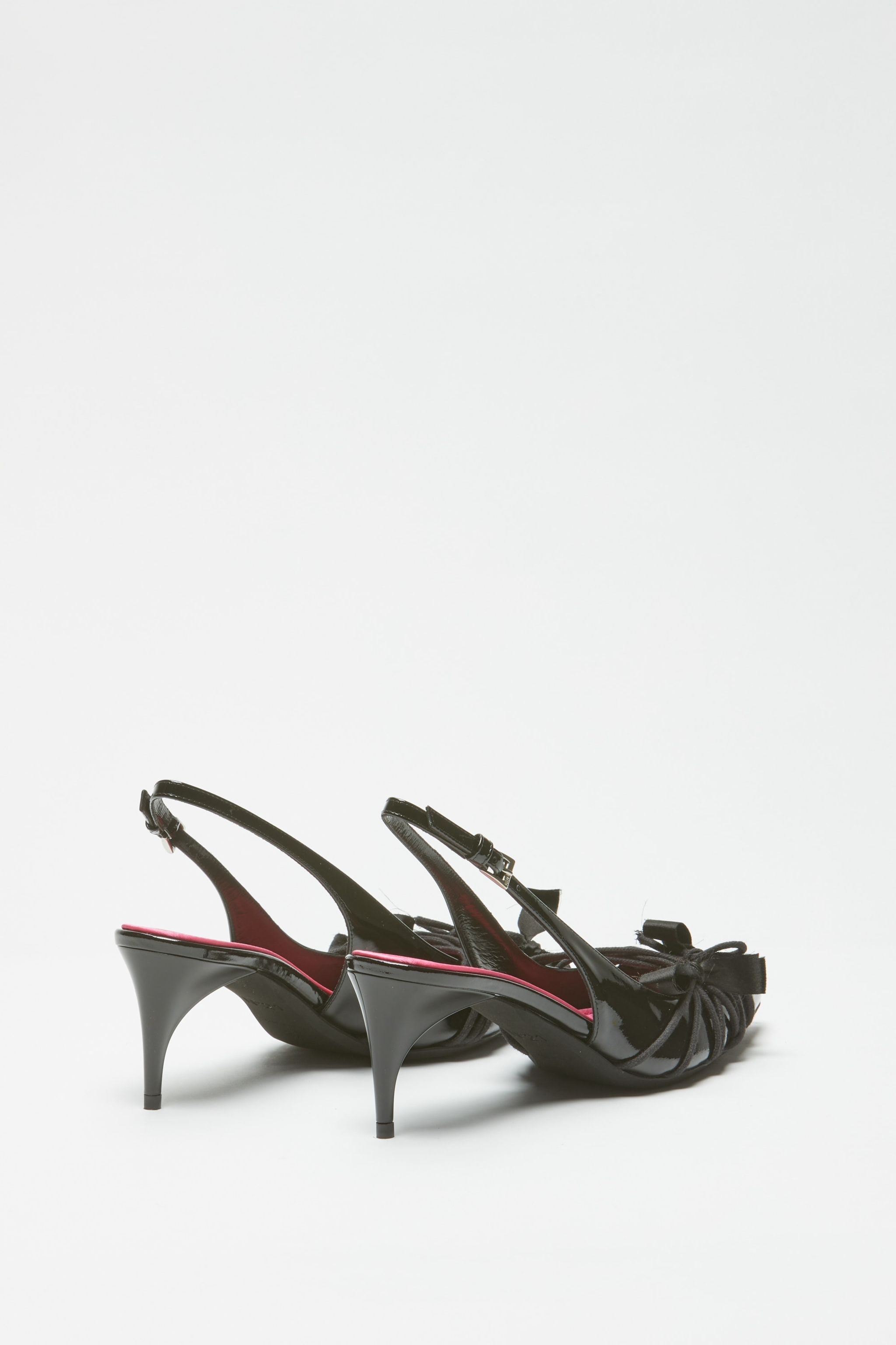 BOW-EMBELLISHED SLINGBACK PUMPS - 3