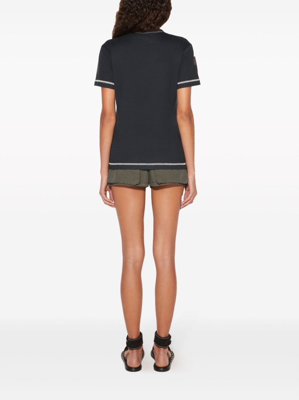Marmo-print cotton T-shirt - 4