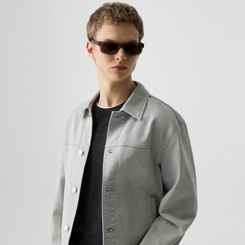 Trucker Jacket in Tinted Denim 4