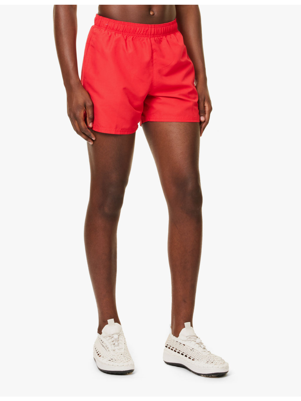 "Essential 5"" Volley drawstring waistband straight leg regular-fit swim shorts" - 3