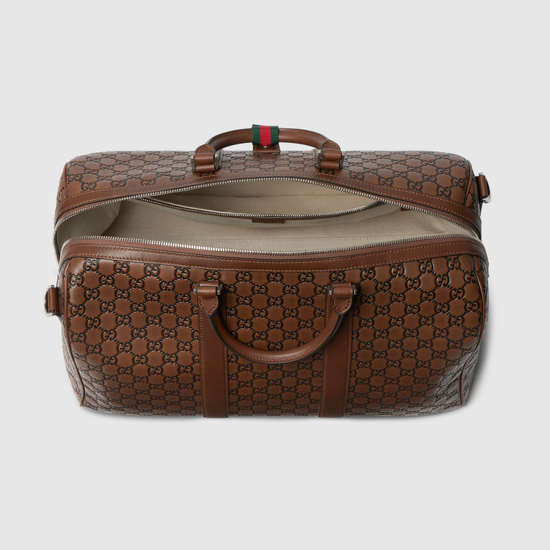 GG Emblem medium duffle bag 7