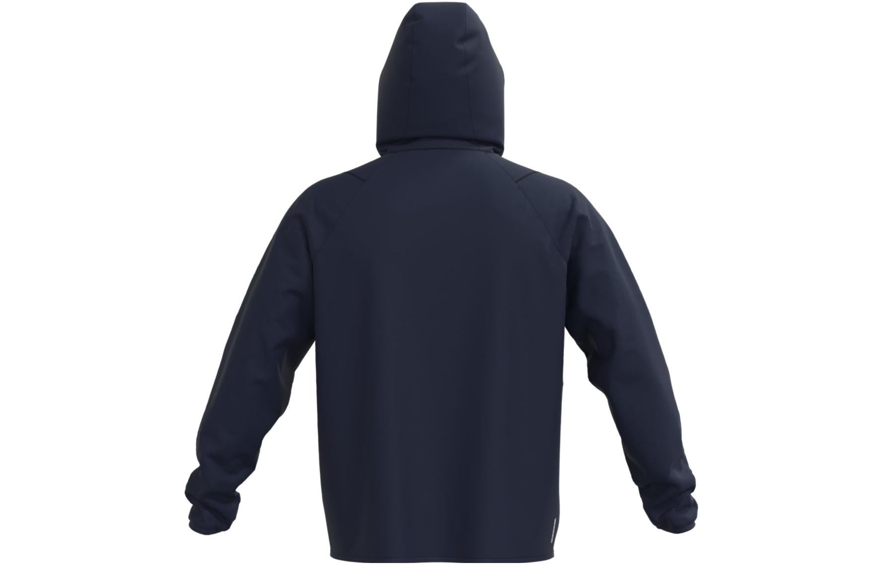 Under Armour Rush Fleece Full Zip Hoodie Jacket 'Blue' 1373806-410 - 2