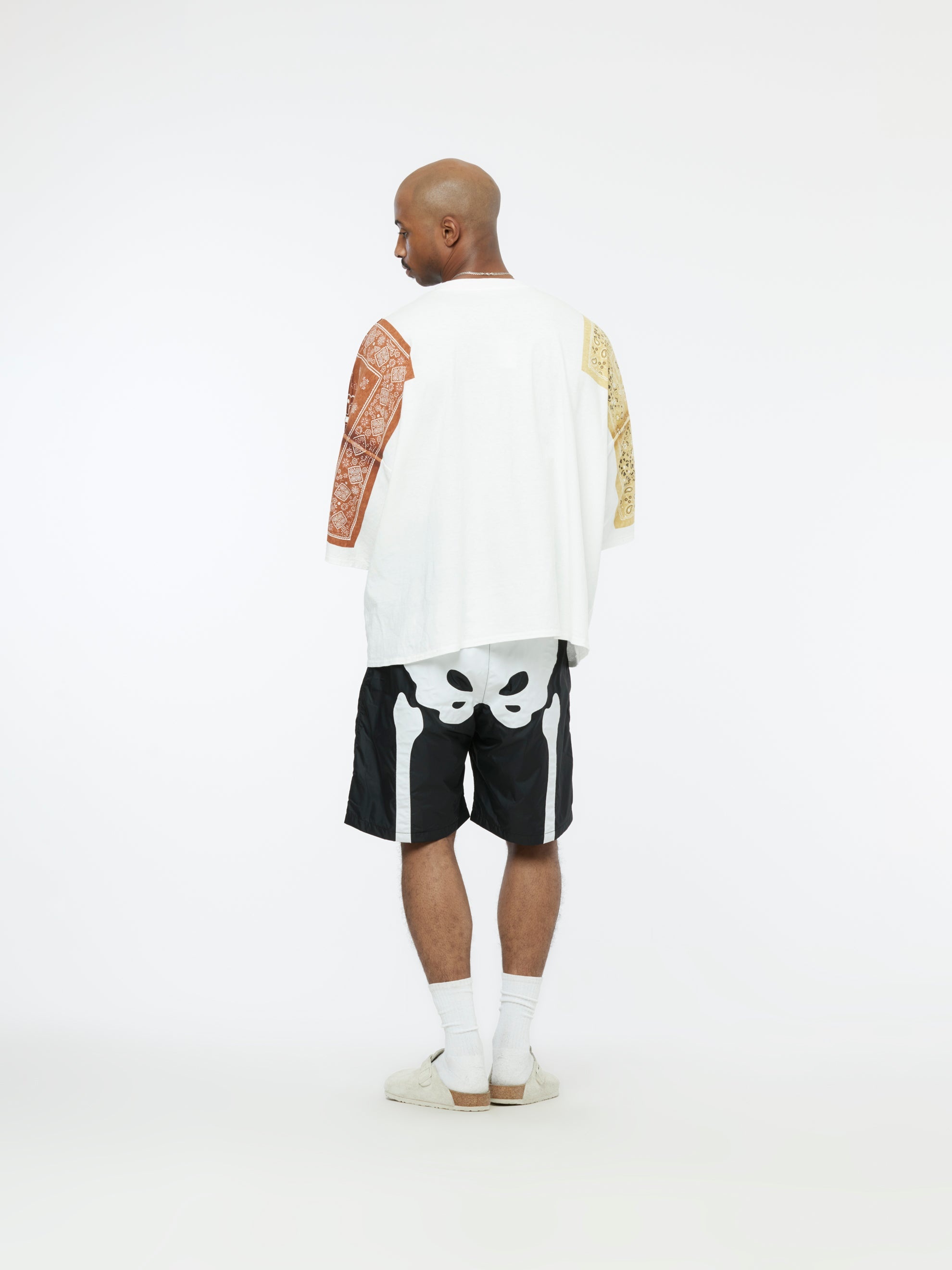 HUGE COOKIE BANDANA JERSEY TEE (LIGHT BROWN) - 4