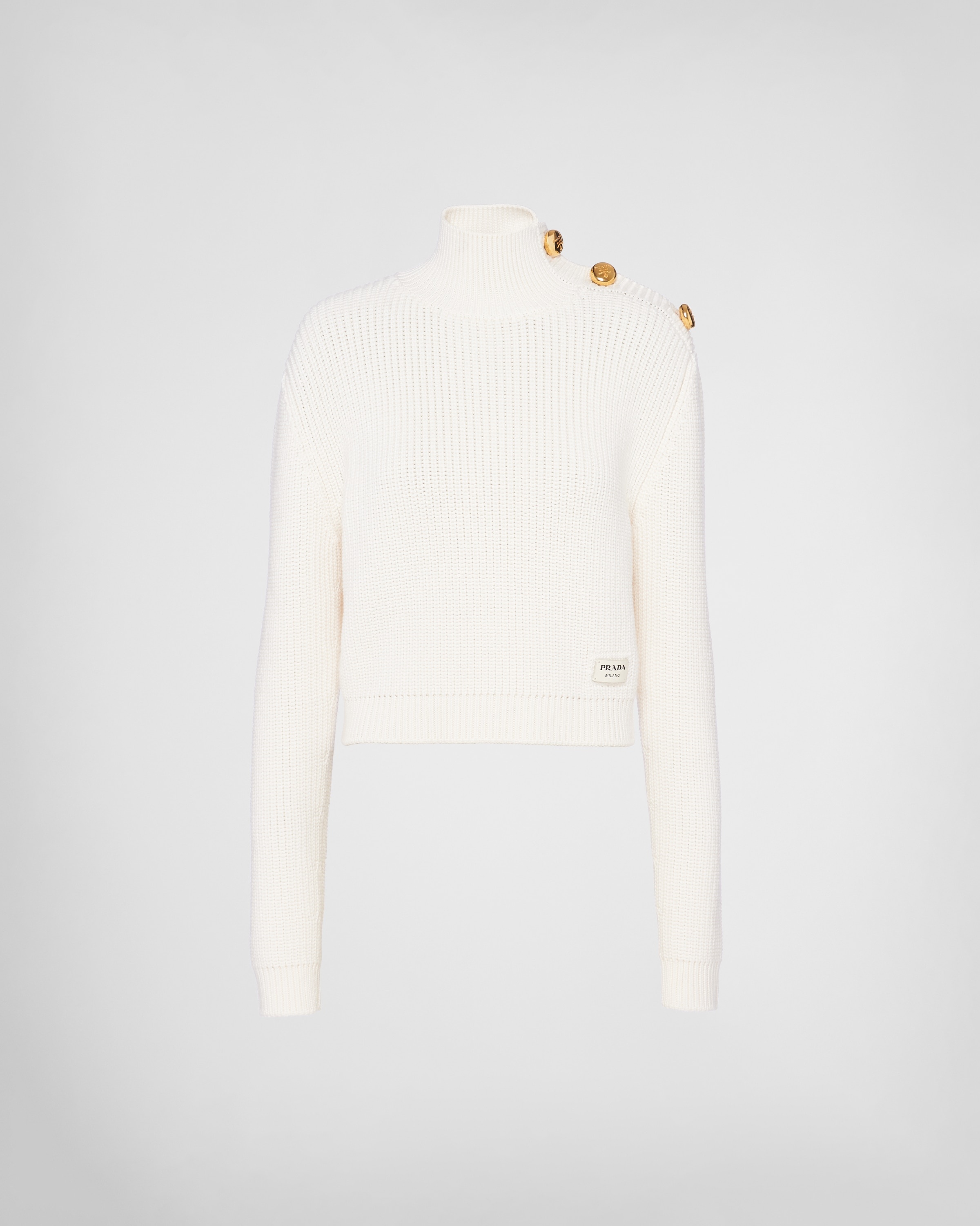 Wool turtleneck sweater - 1