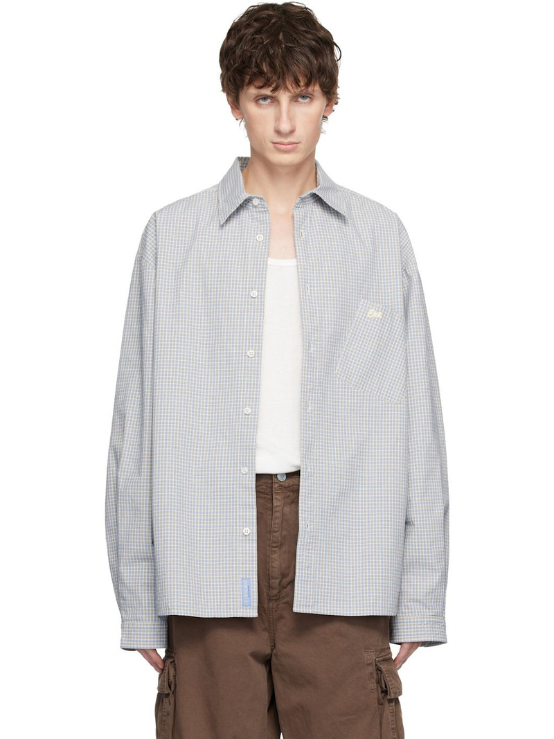 Blue Check Shirt 1