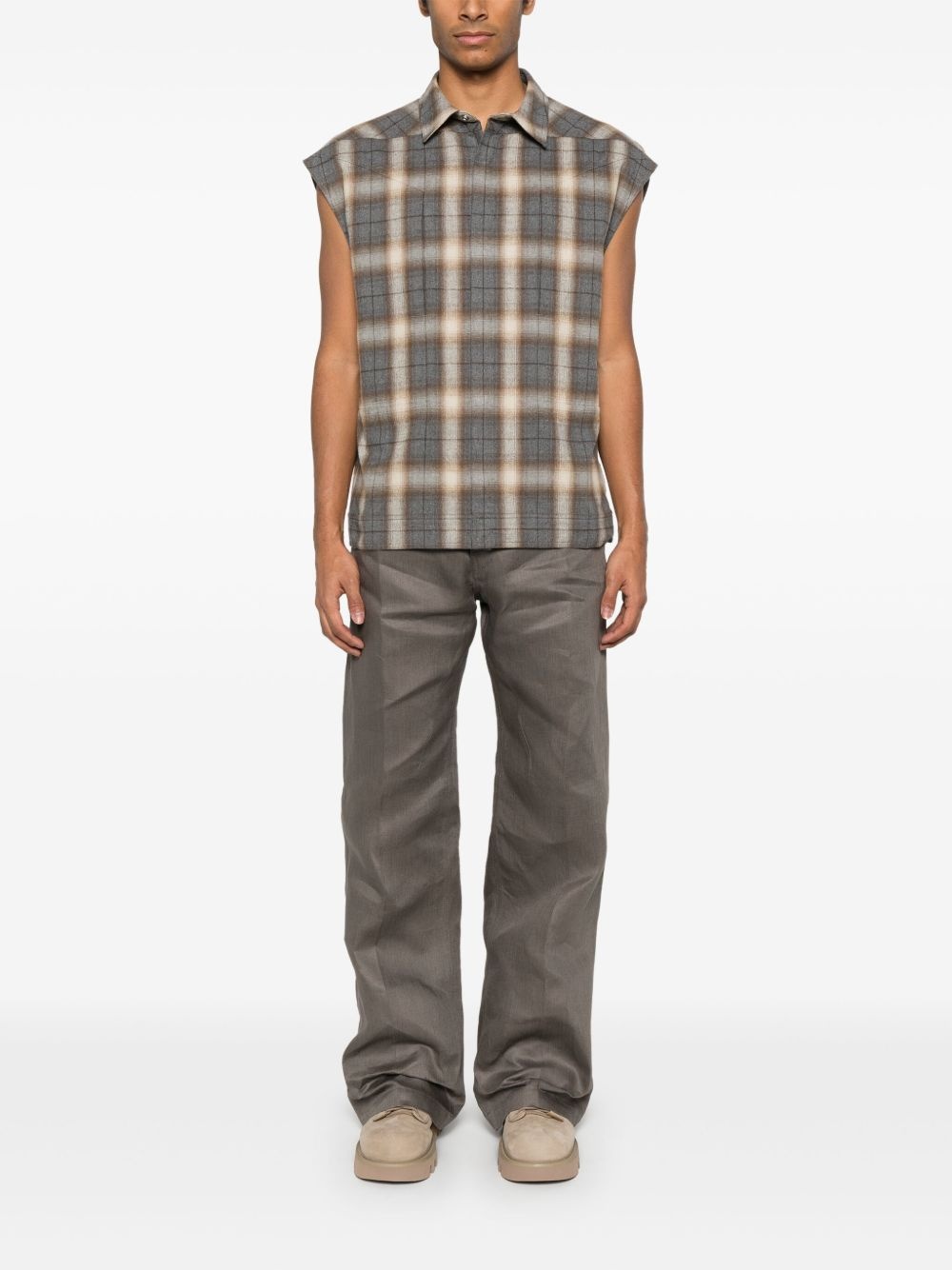 Sleeveless Jumbo Outshirt - 2