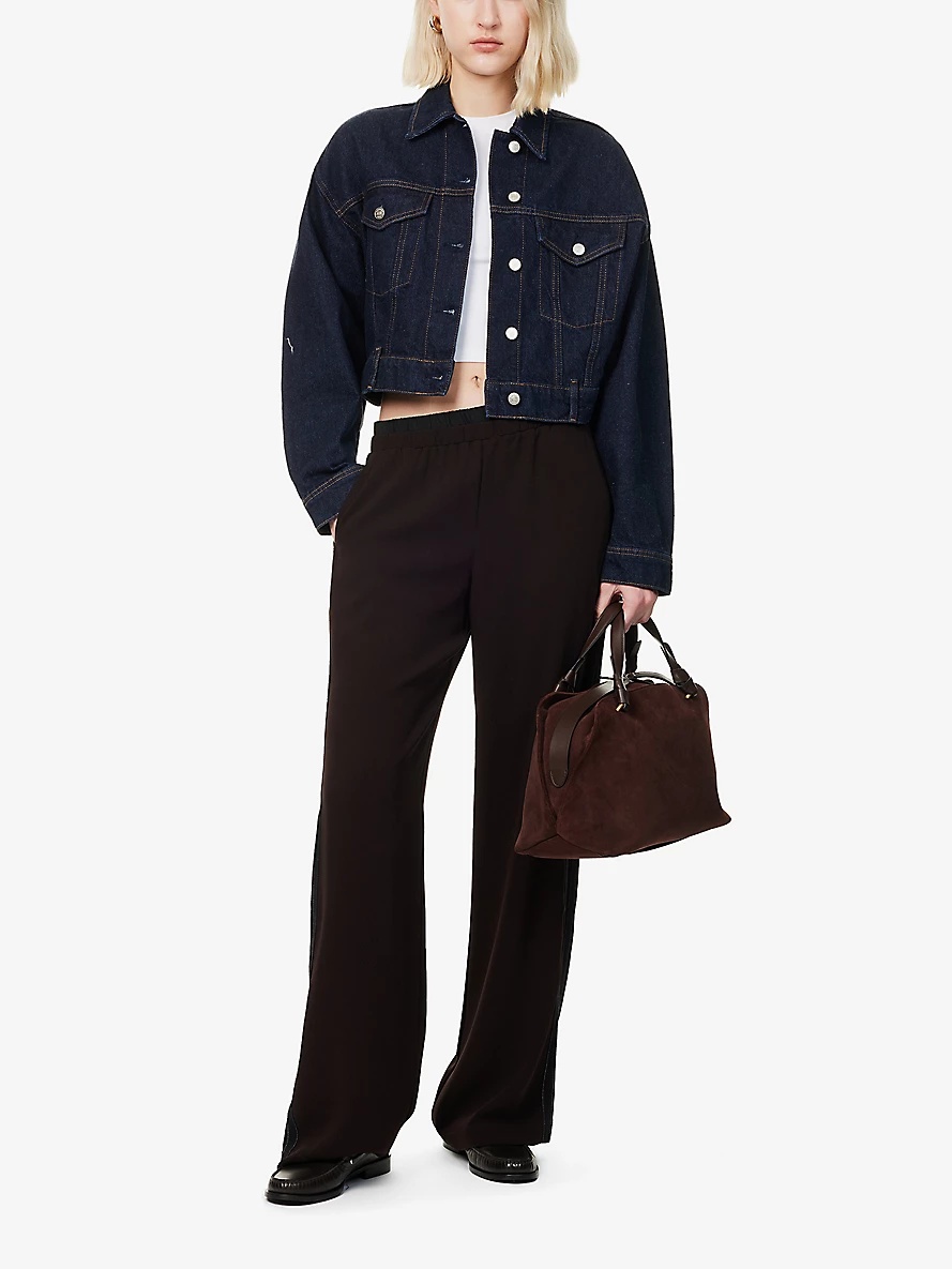 Jori Cropped Denim Jacket - 2