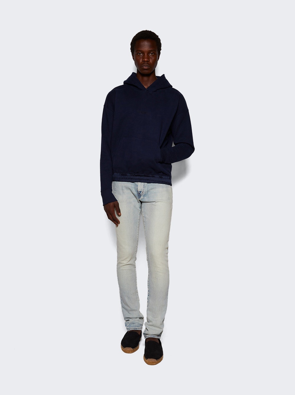 Fleece Hoodie Marine - 2