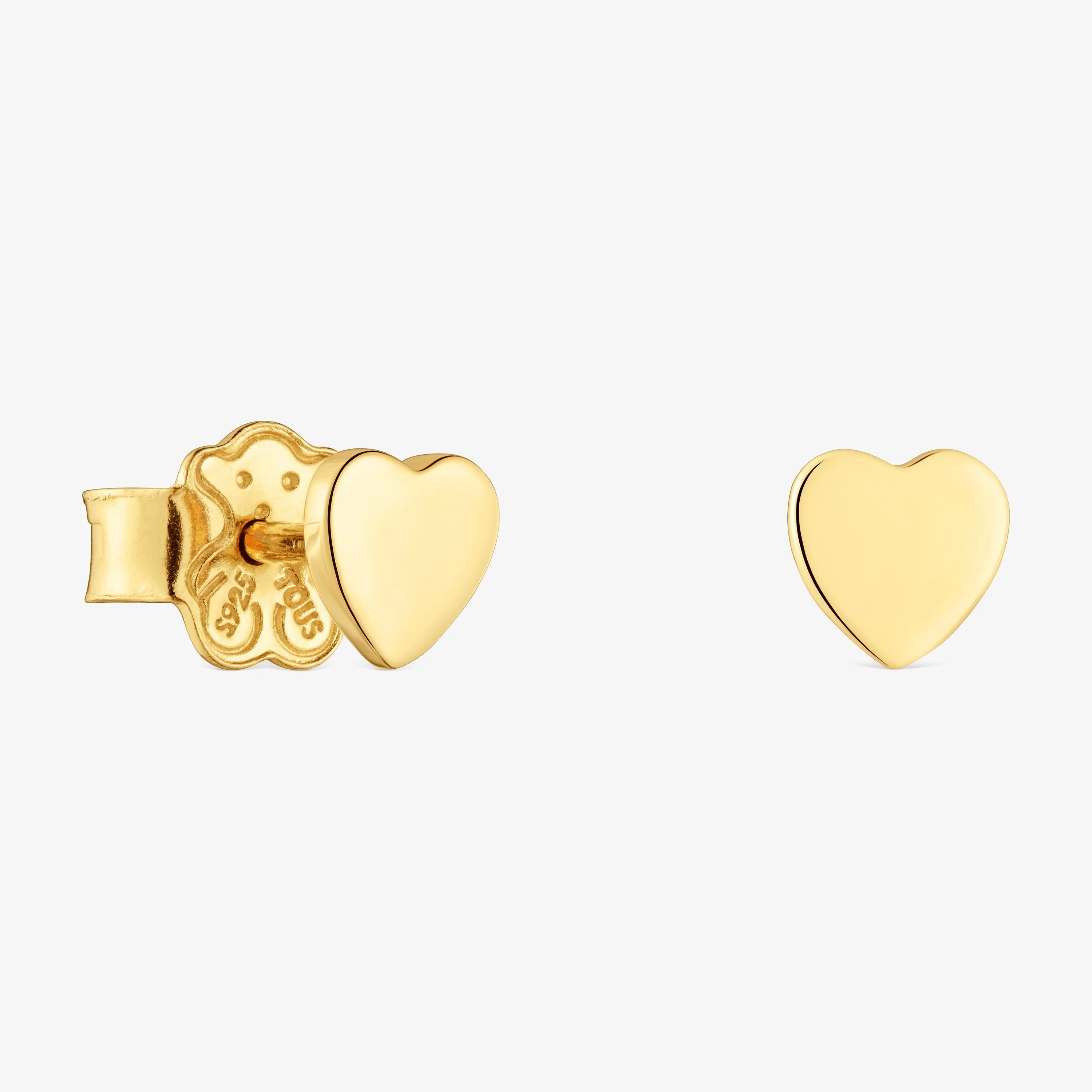 Heart Earrings with 18K gold vermeil TOUS Motifs - 1