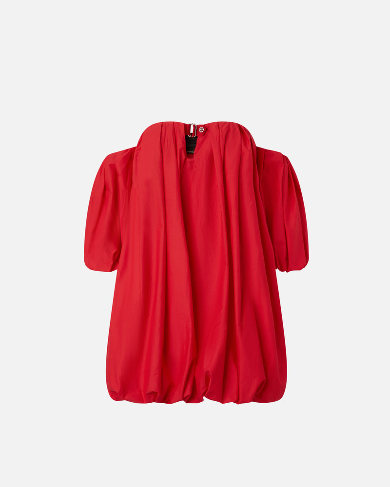 POPLIN BALLOON MINI DRESS 1