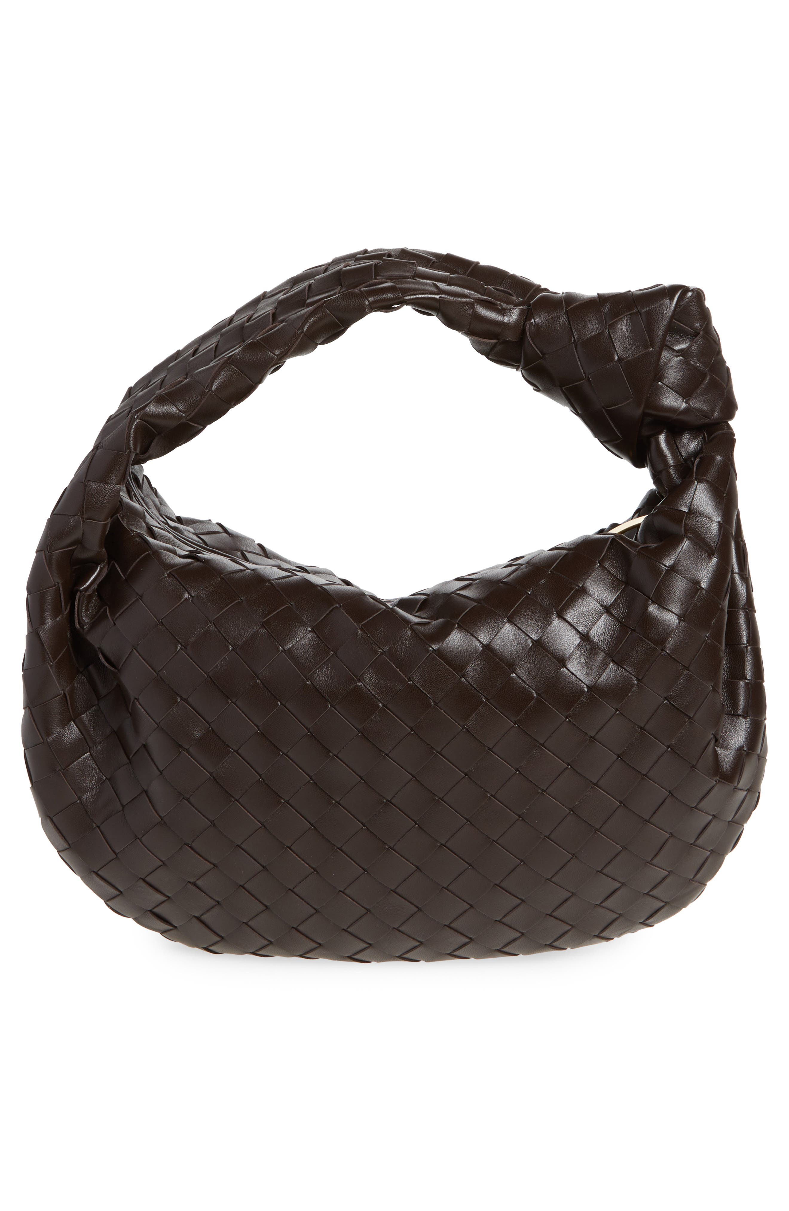 Teen Jodie Intrecciato Leather Hobo - 3