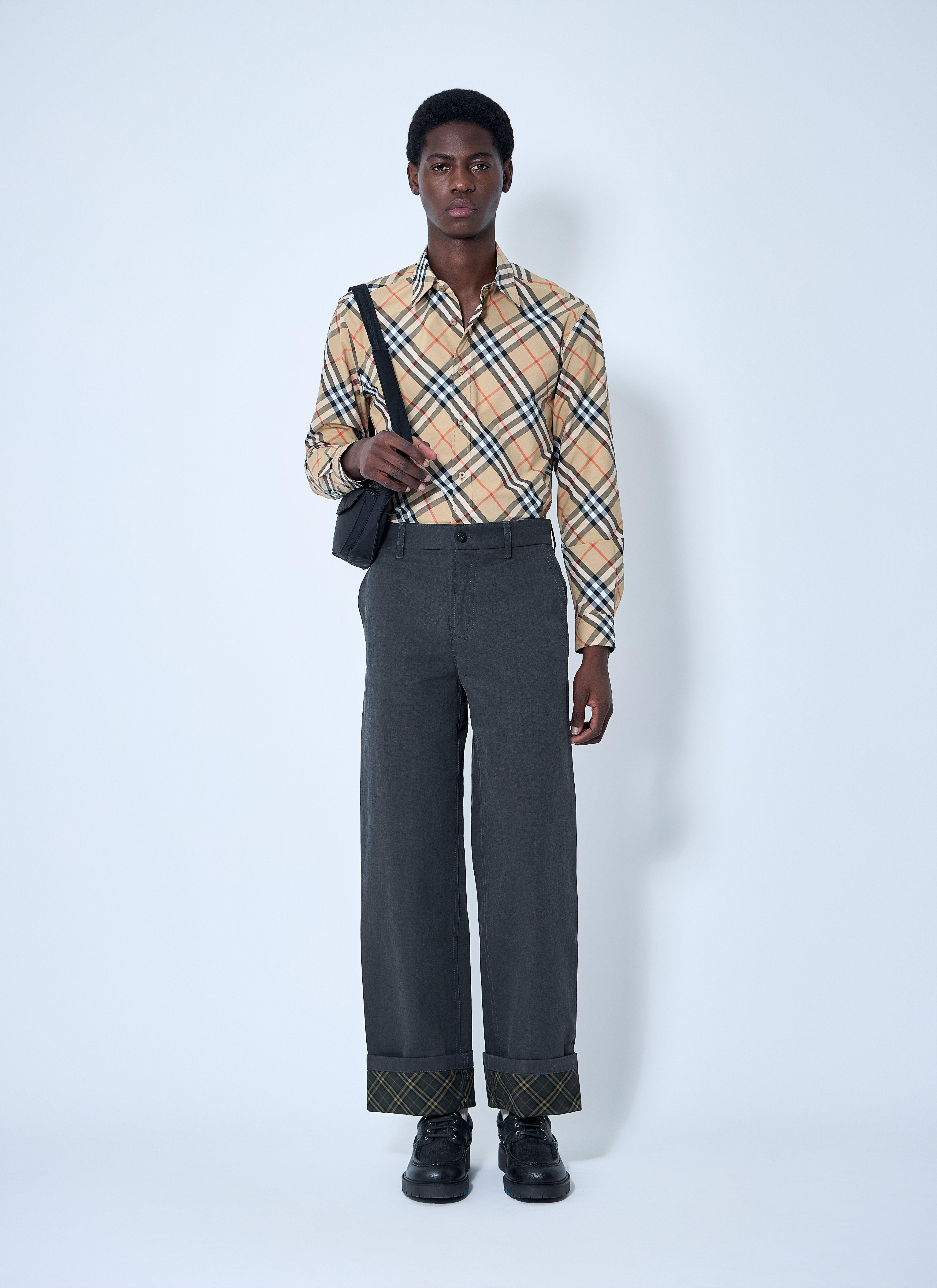 Burberry Men Check Shirt - 2
