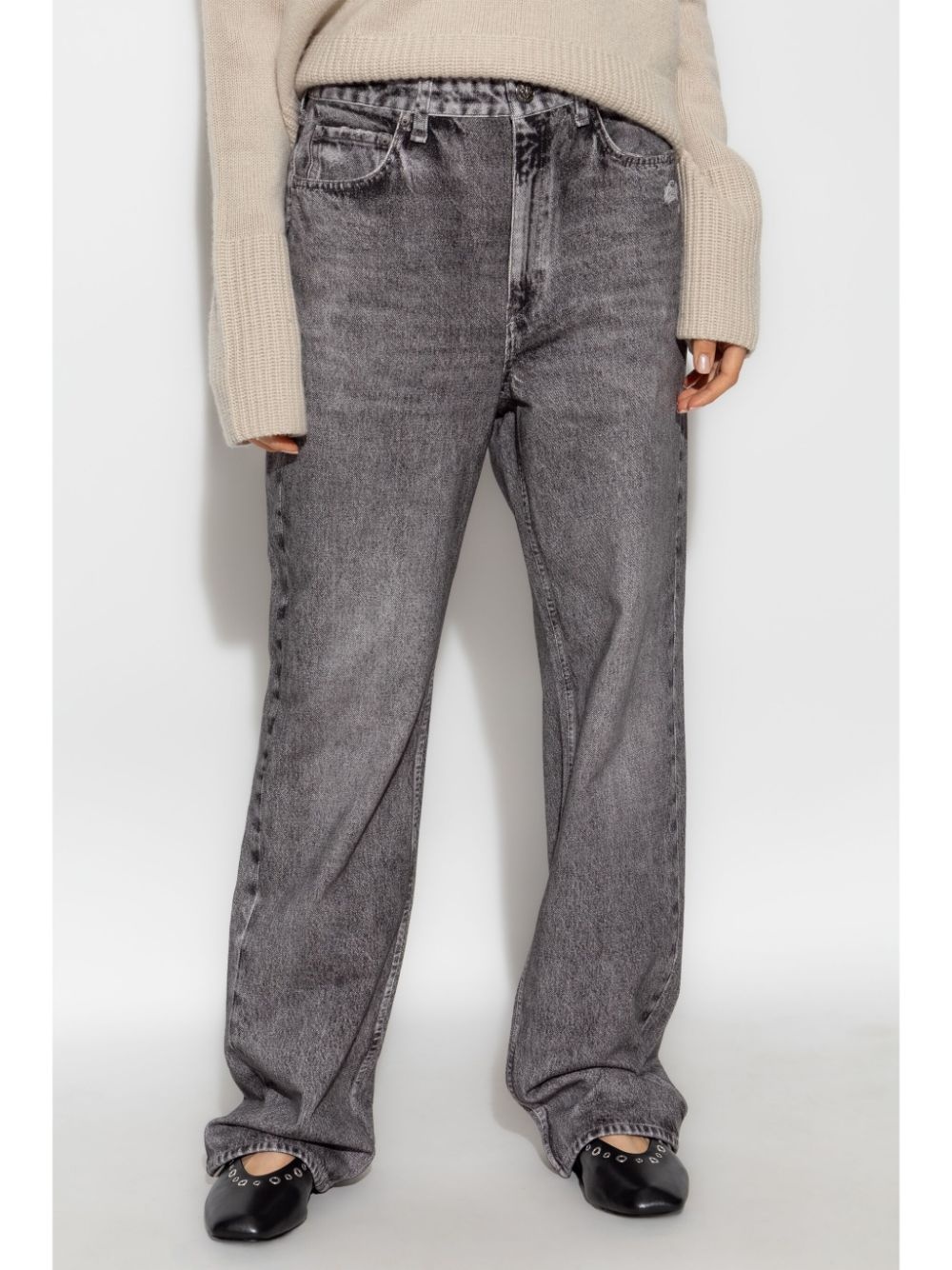 straight-leg jeans - 3