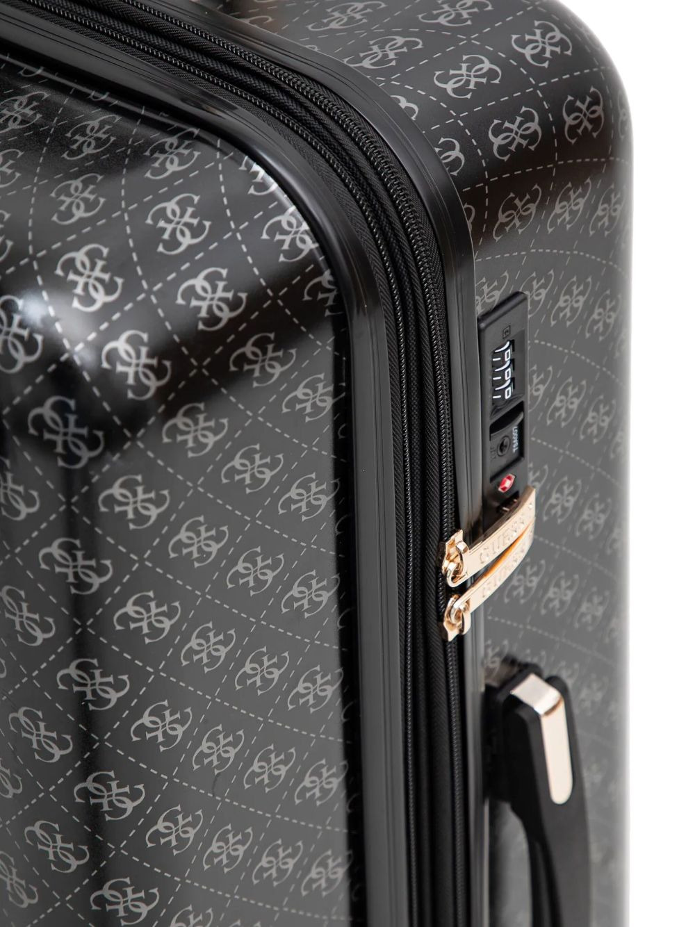 monogram-pattern luggage - 4