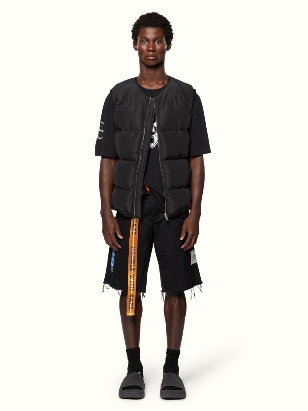 HERON CHINO RAW EDGE SHORTS - 2