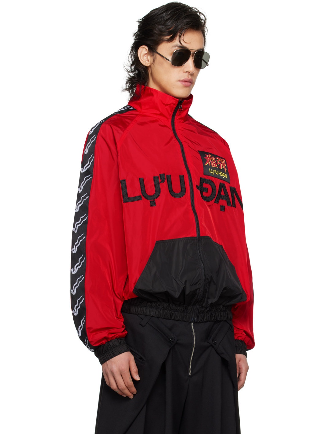 Red & Black Shell Jacket - 2