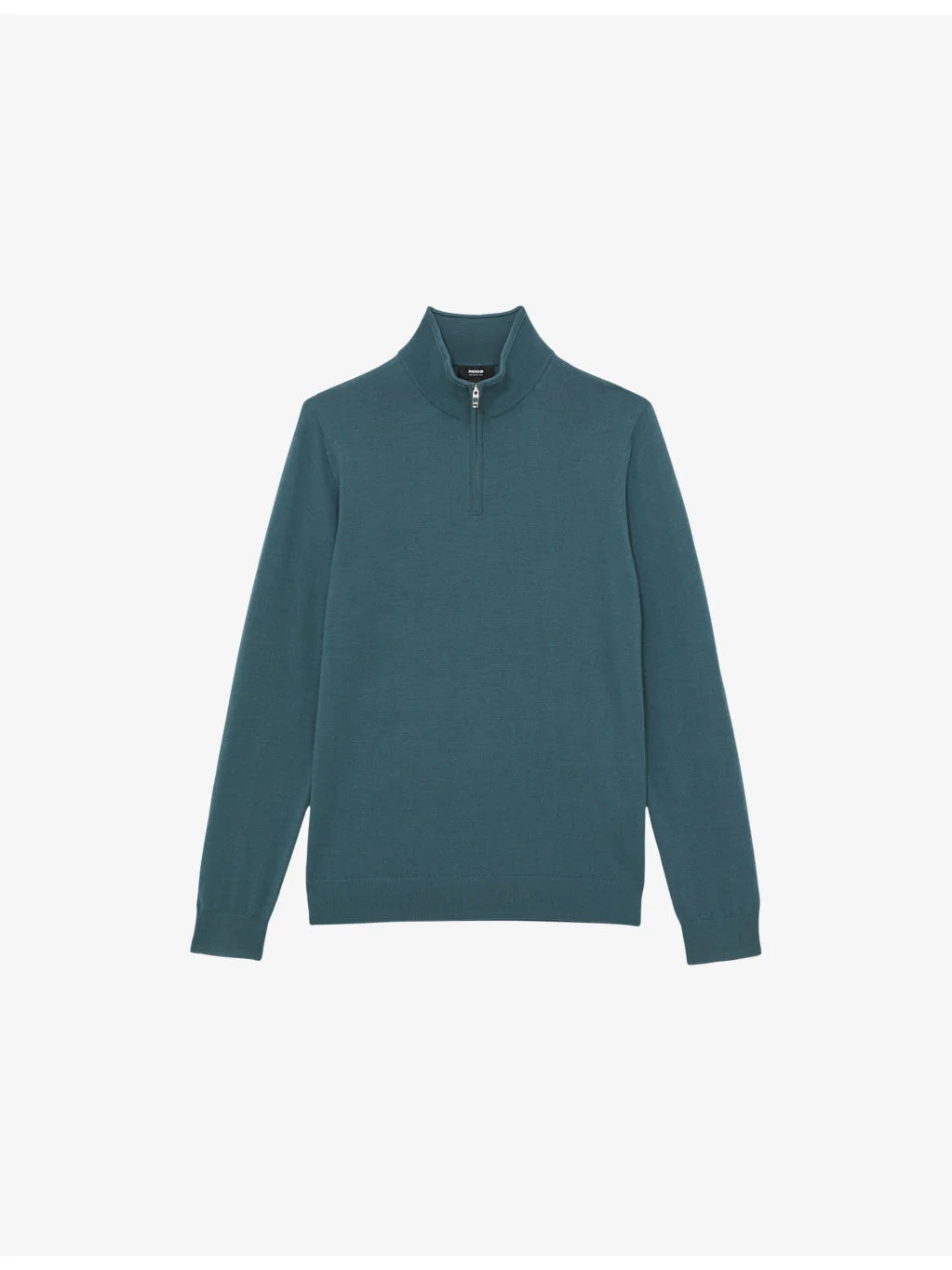 Blackhall Zip-Neck Long-Sleeve Merino-Wool Jumper - 1