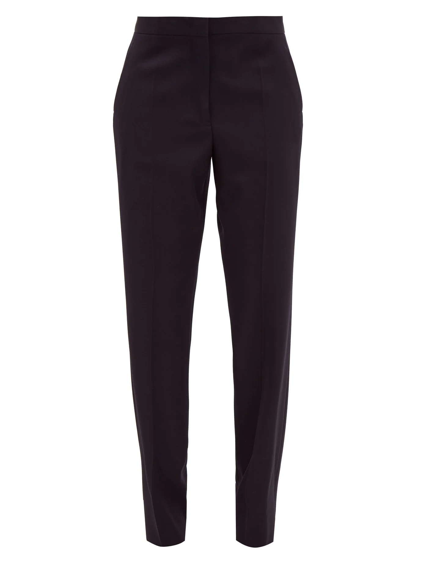 Tailored virgin wool-twill trousers - 1