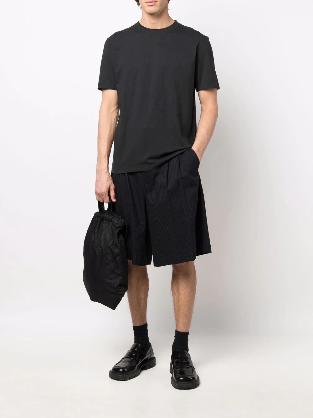 four-stitch logo T-shirt - 2