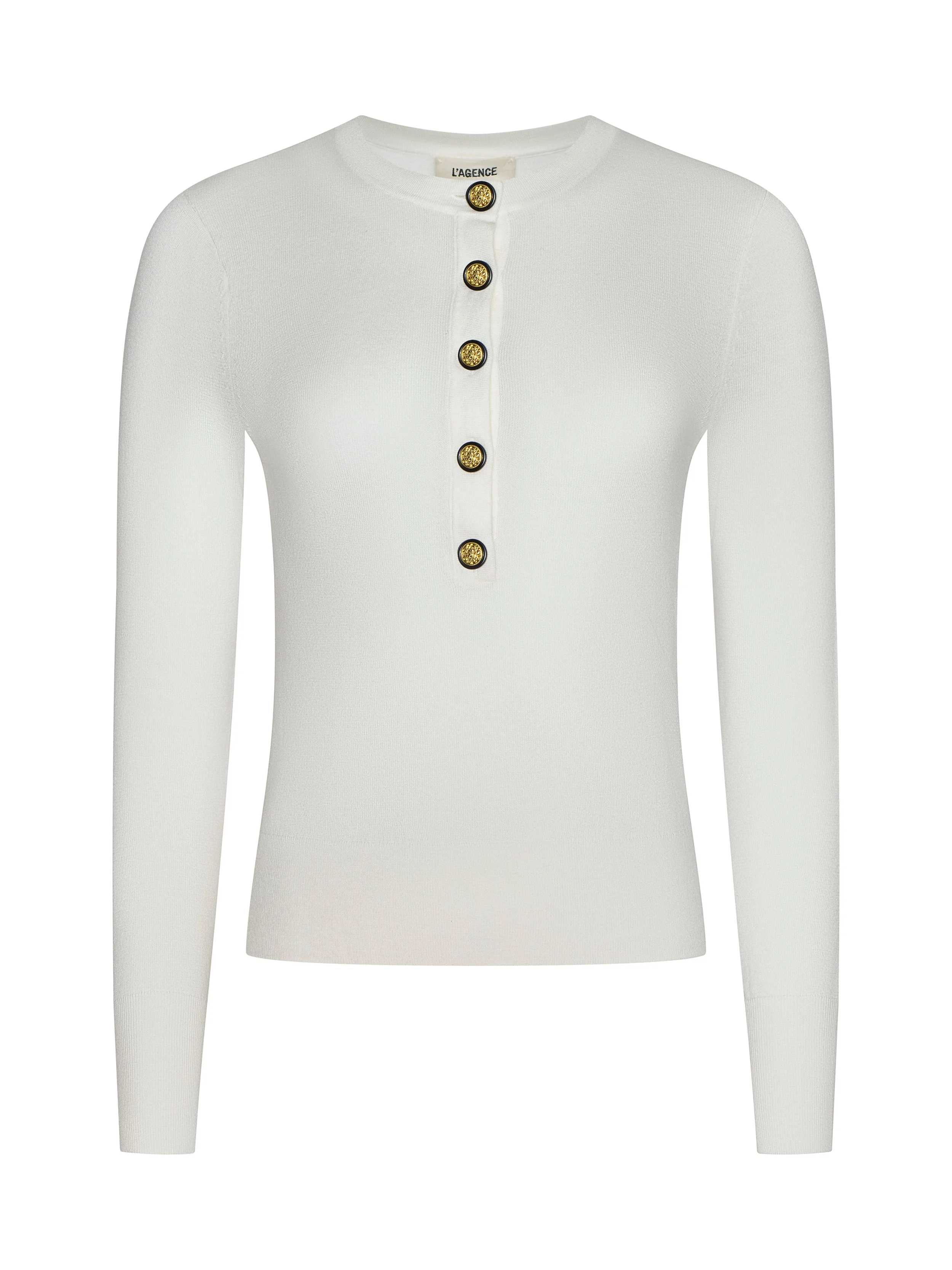 Ronda Knit Henley Top - 1