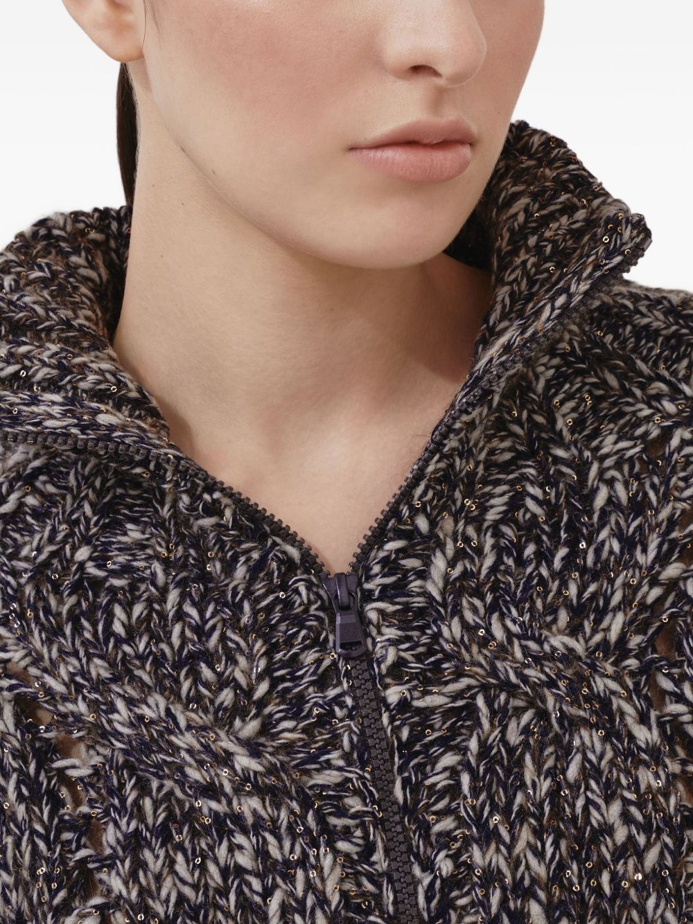 dazzling chiné cardigan - 6