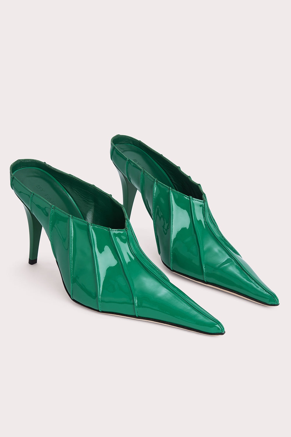 Trish Clover Green Patent Leather - 3