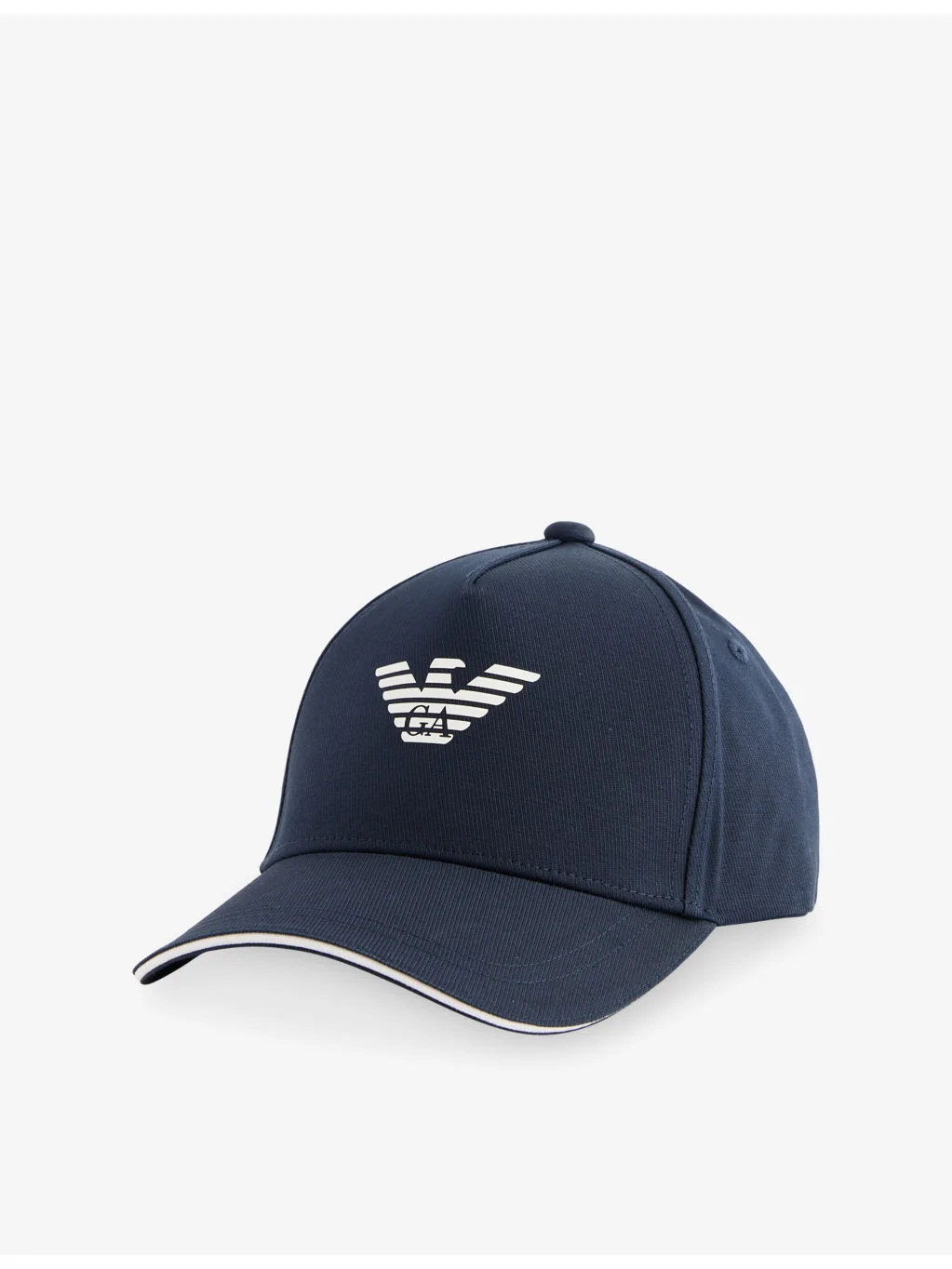 Logo-Patch Cotton Baseball Hat - 1