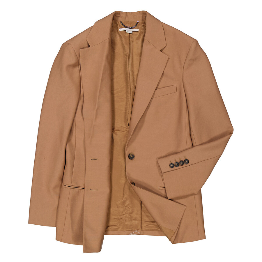 Stella Mccartney Single-Breasted Wool Blazer - 2