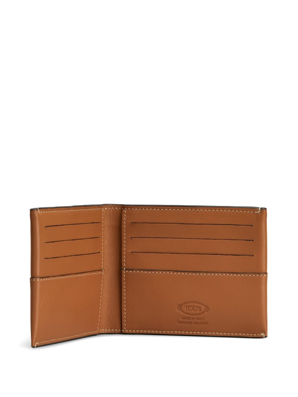 bi-fold leather wallet - 4