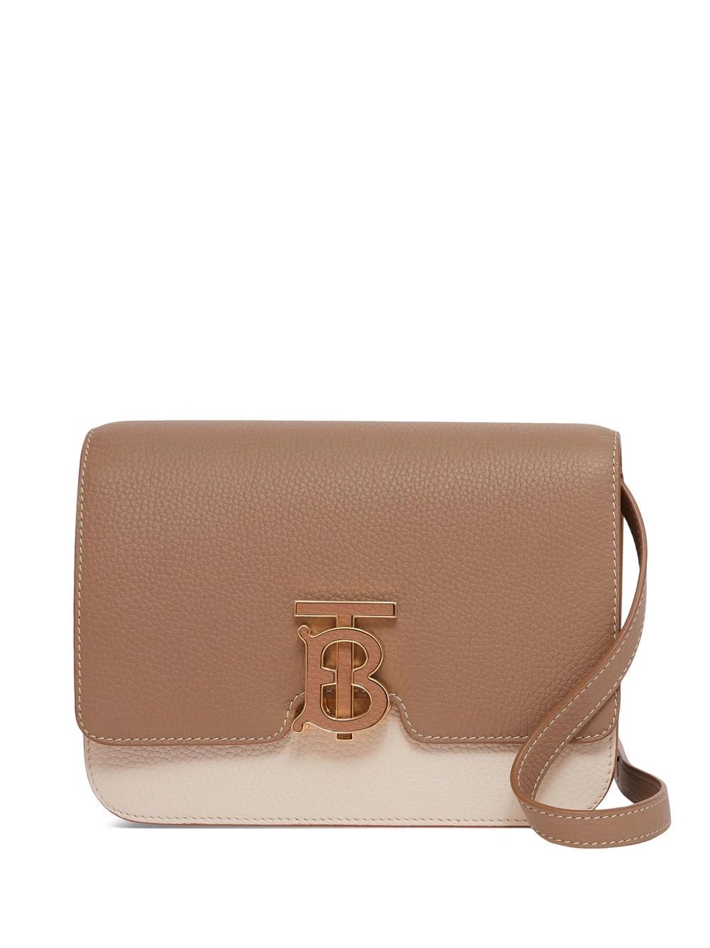 TB leather crossbody bag - 1