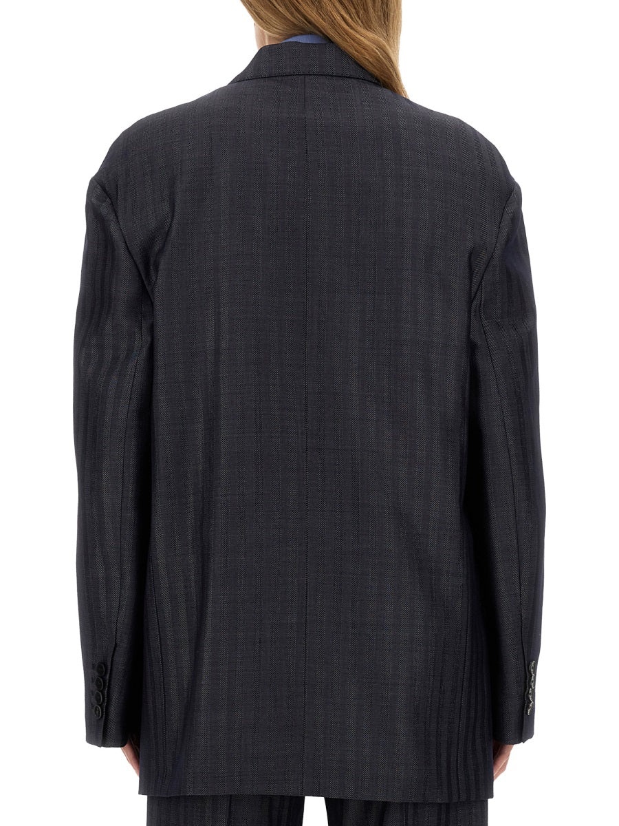 Etro Women Pegasus Buttoned Over Jacket - 3