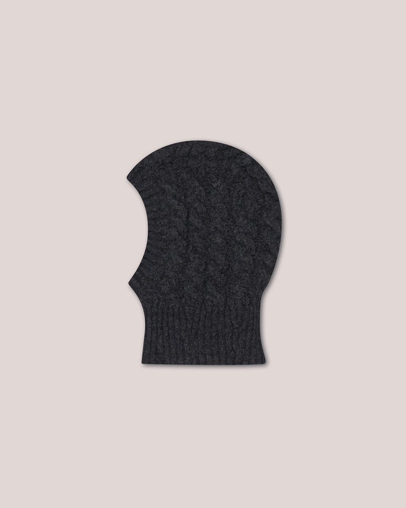 FILCO - Cashmere balaclava - Charcoal 1