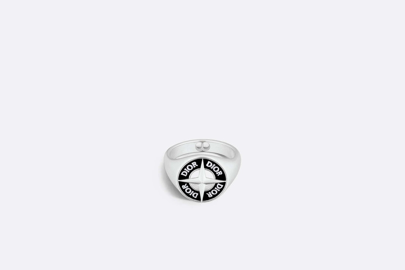 DIOR AND STONE ISLAND Signet Ring 1