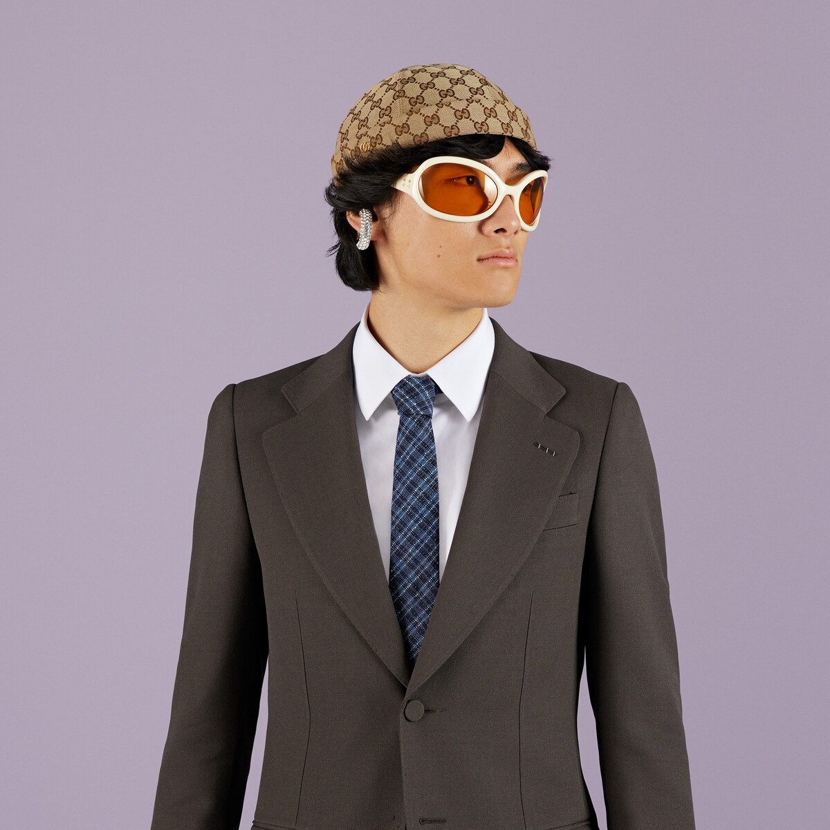 Wool silk jacquard tie - 3
