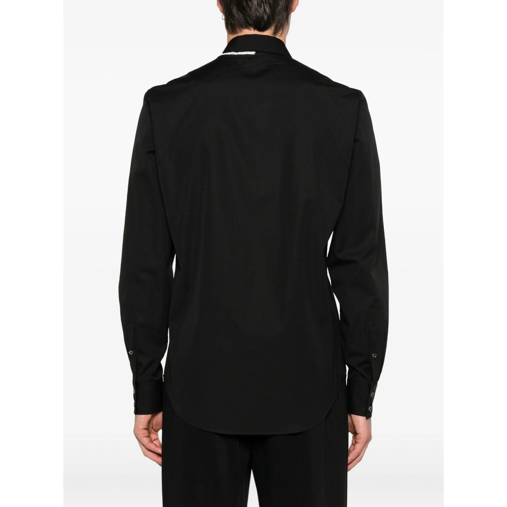 Alexander Mcqueen Black Shirts Men - 3
