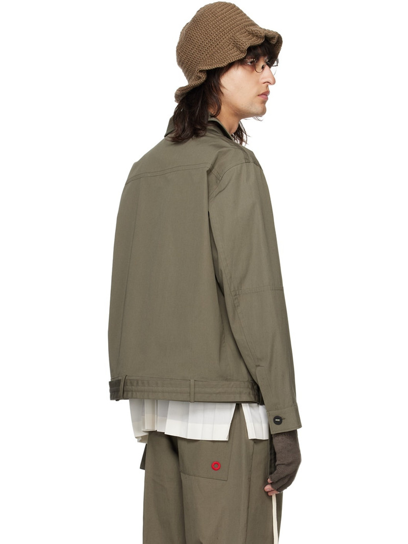 Khaki Circle Jacket 3